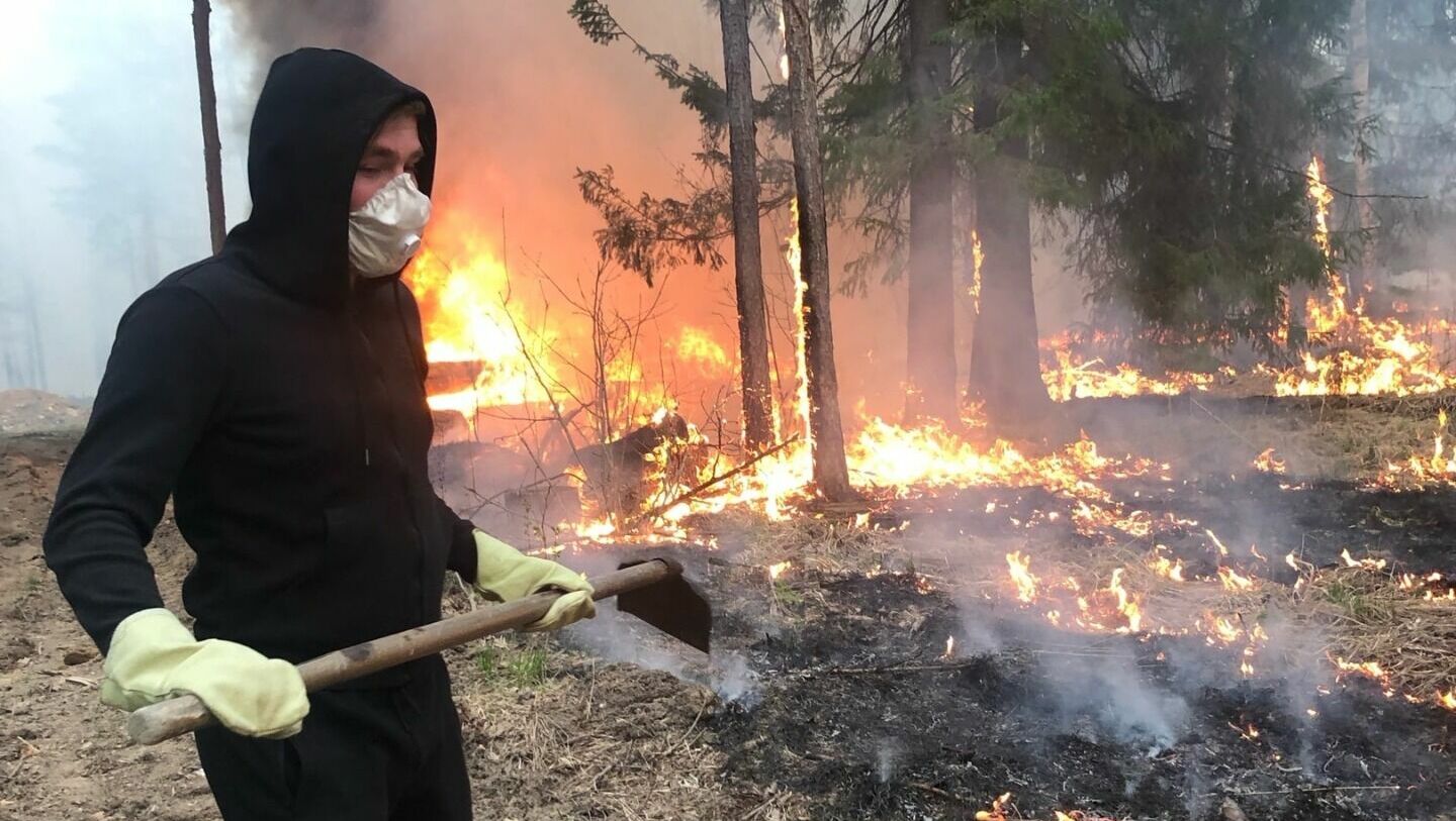 Жители Леневки и Анатольской под Нижним Тагилом просят помощи с тушением пожаров