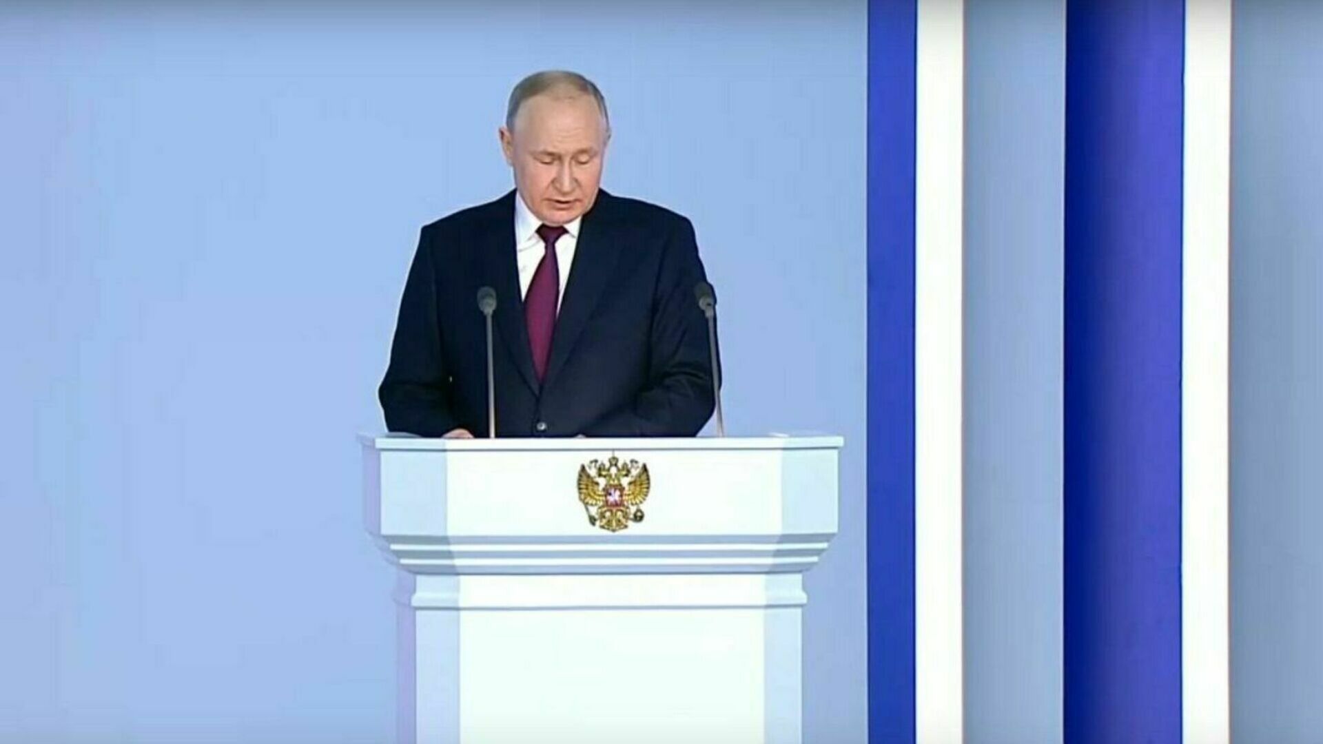 Владимир Путин назвал терактом нападение на Брянскую область