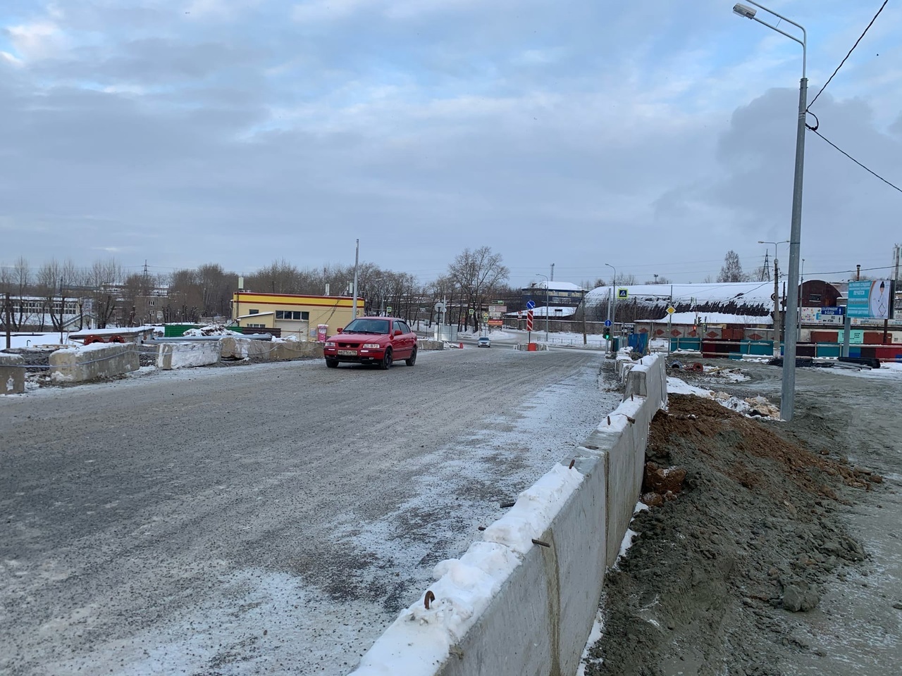 Движение по мосту на ул. Циолковского в Тагиле было открыто 31 декабря