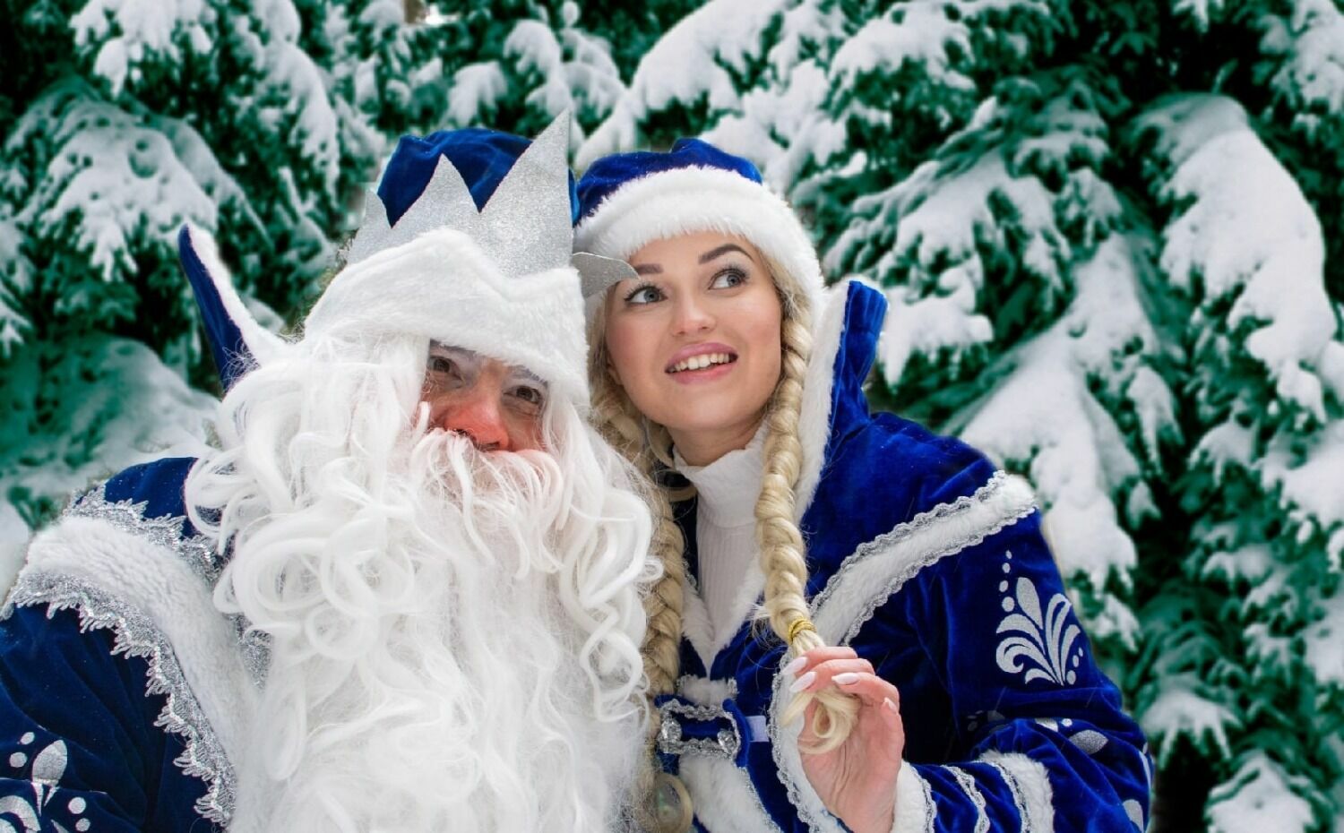 Тагильские Дед Мороз и Снегурочка
