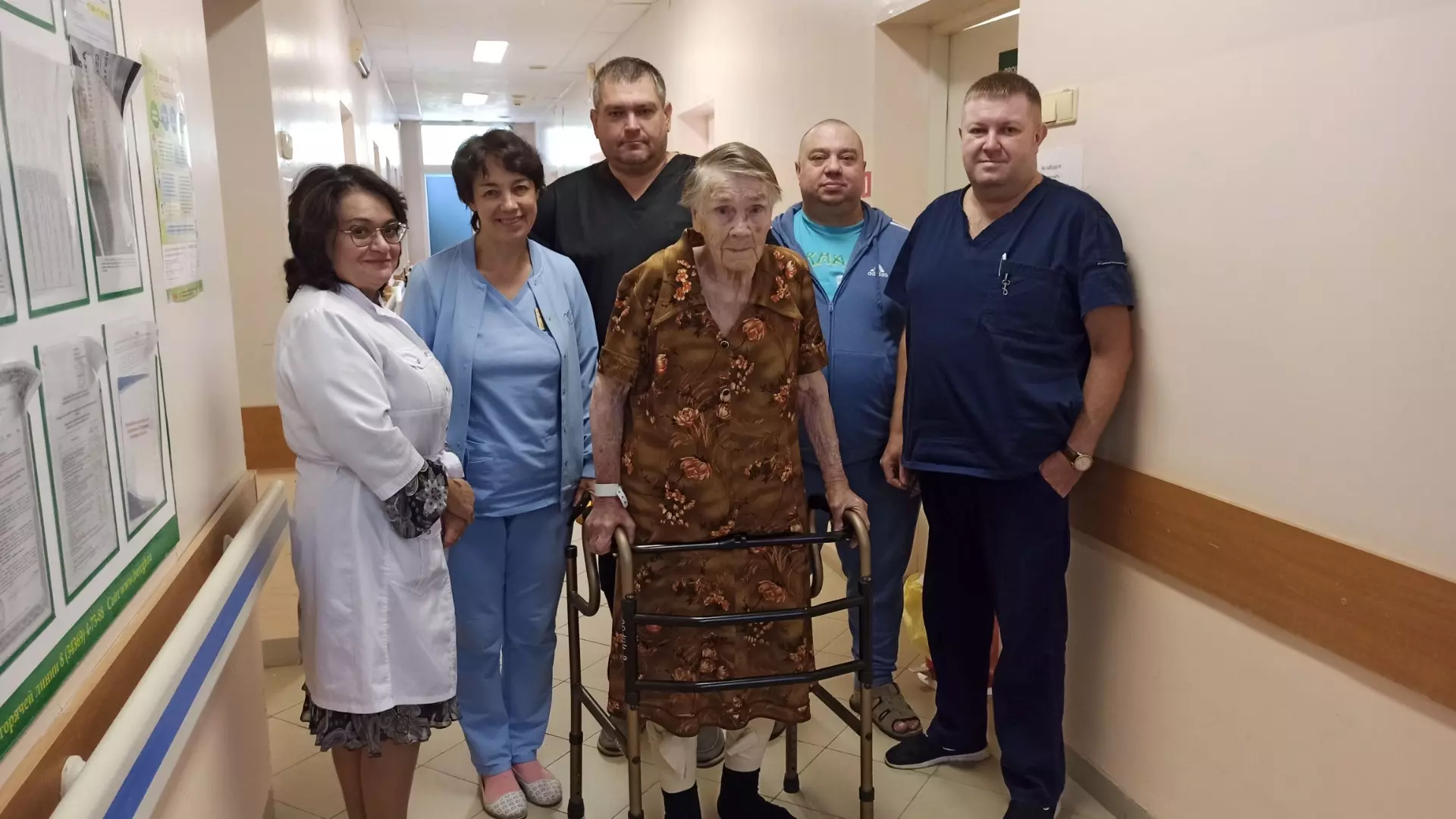 В Березовском врачи вылечили 96-летнюю пациентку