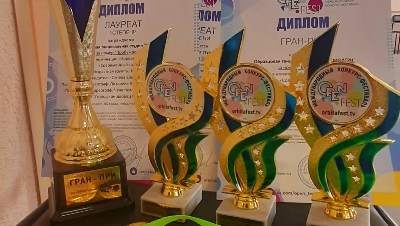 Тагильские танцоры из студии «Модерн» завоевали гран-при на международном конкурсе
