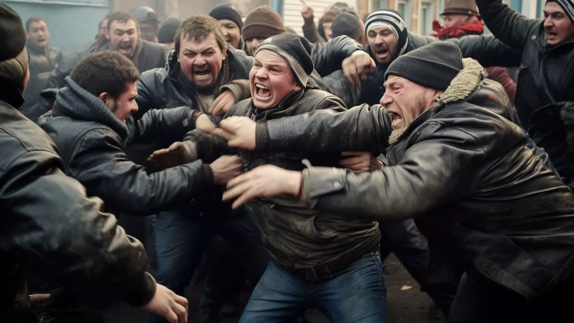 В Санкт-Петербурге мигранты устроили массовую драку