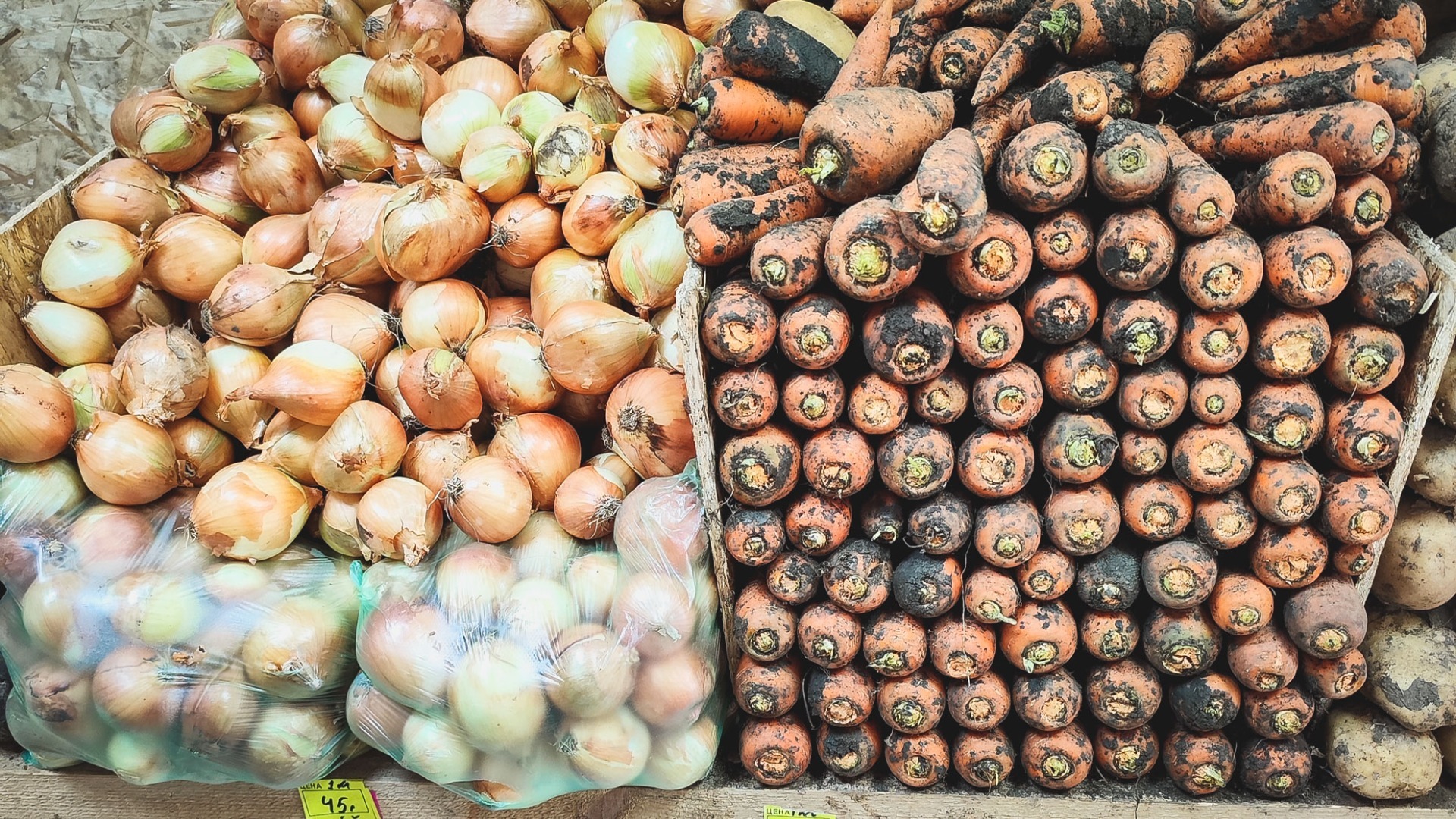 В Свердловской области за неделю овощи подешевели на 10%