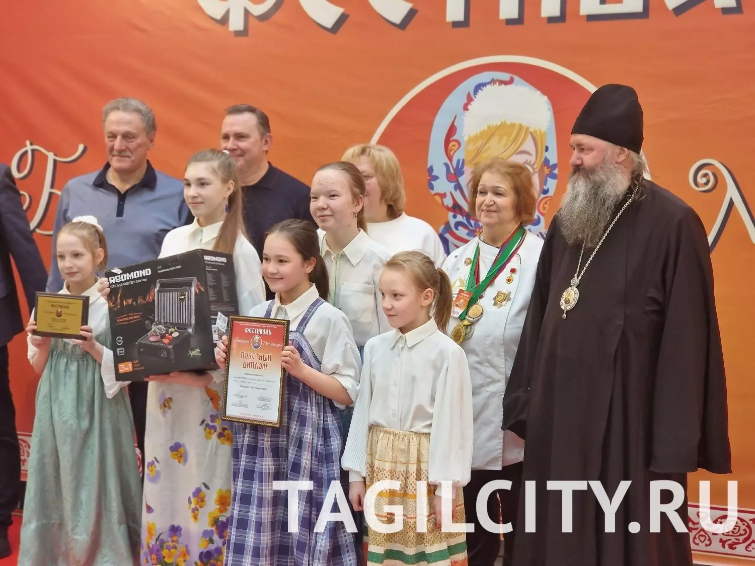 Победители фестиваля «Боярыня Масленица» в Нижнем Тагиле.